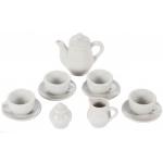 Mini arbatos puodelių rinkinys dekoravimui 18 elementai